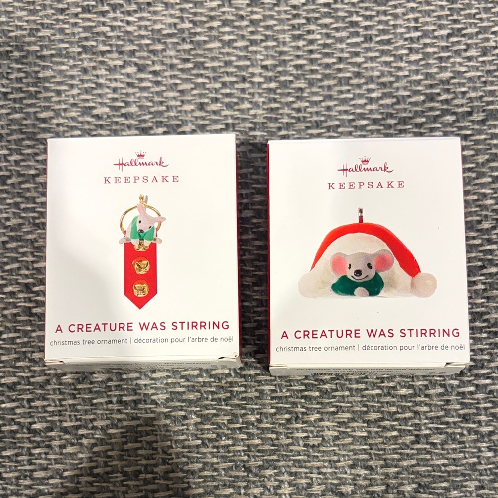 Hallmark Keepsake Ornaments - A Creature Was Stirring